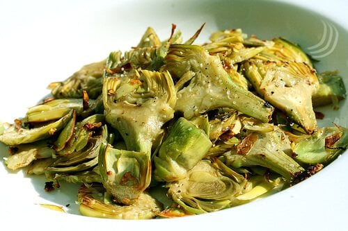 Fried Baby Artichokes