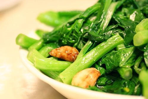 Chinese Greens (Yu Choy) Stir Fry Recipe