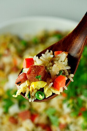 Spam Fried Rice