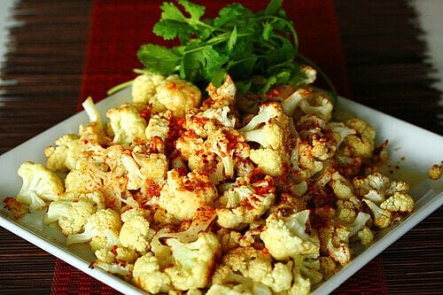 Roasted Cauliflower with Dukkah