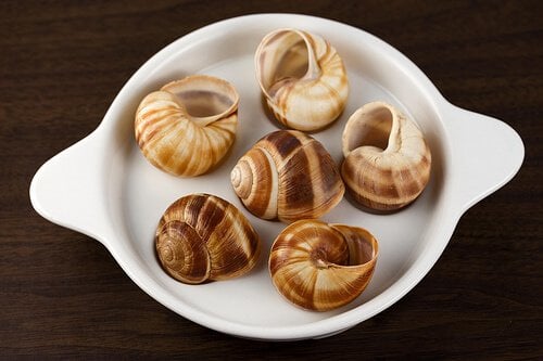 Escargot with Garlic Butter and Splash of Cognac a 10 minute