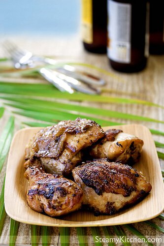 Ginger, Soy and Whiskey Grilled Chicken