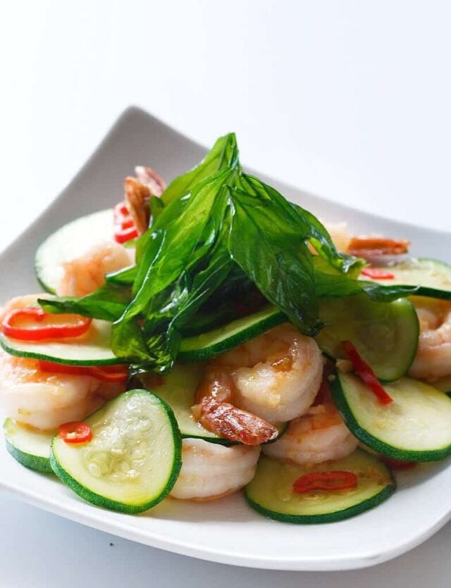 This Shrimp and Zucchini Stir Fry Recipe