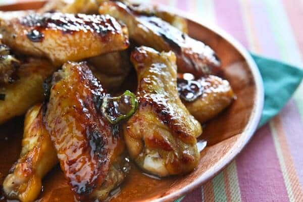 Cola Glazed Baked Wings