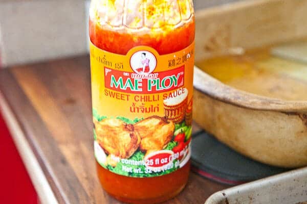 sweet chili sauce in bottle