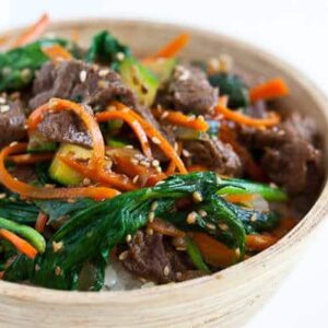 Korean Beef Rice Bowl