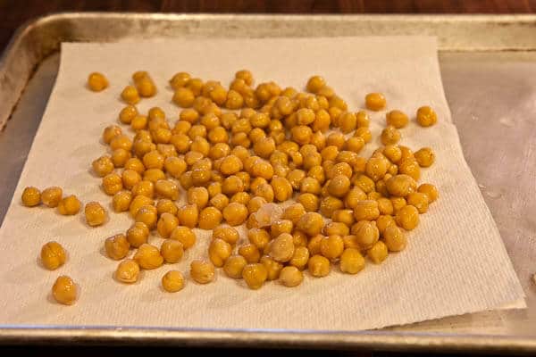  Crispy Roasted Chickpeas Recipe Baking Sheet