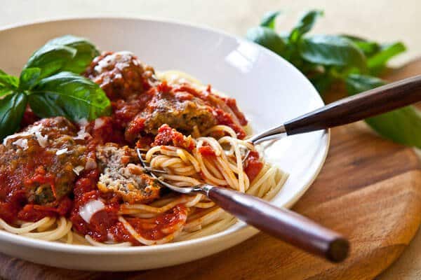 Bobby Flay's Spaghetti and Meatballs Recipe