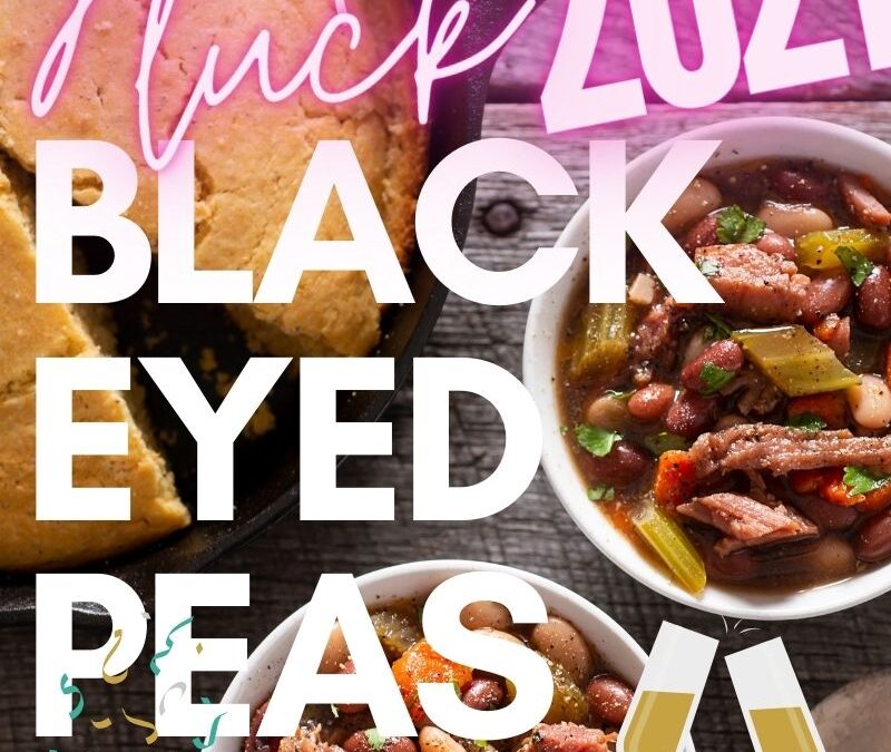 Black Eyed Peas with Ham – good luck for New Year’s!