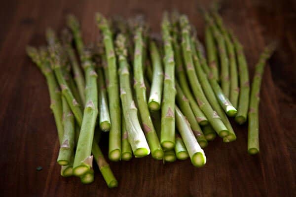 Asparagus with Fried Egg and Parmesan Cheese Recipe