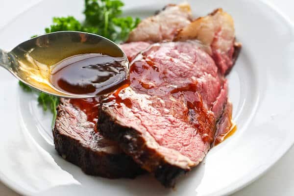 Perfect Prime Rib Recipe with Red Wine Jus
