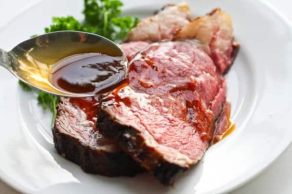 Boneless Prime Rib with Au Jus