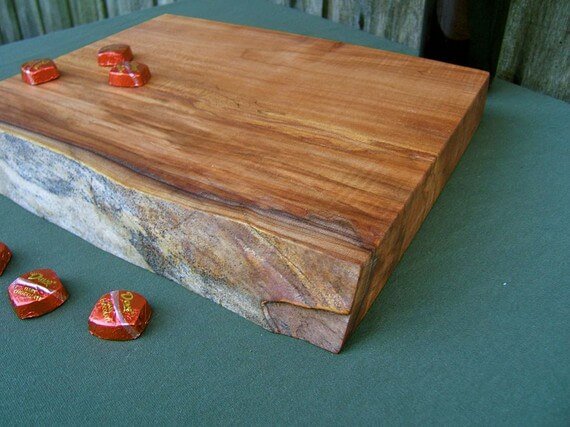 thick wood cutting board