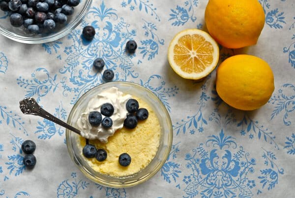 Meyer Lemon Cloud Pudding