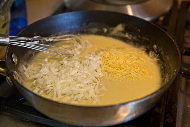Asparagus Gratin recipe - add cheese