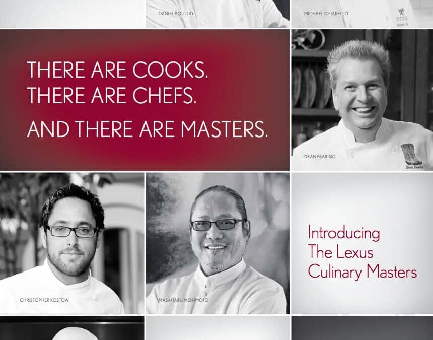 Giveaway: Lexus Culinary Masters Autographed Apron