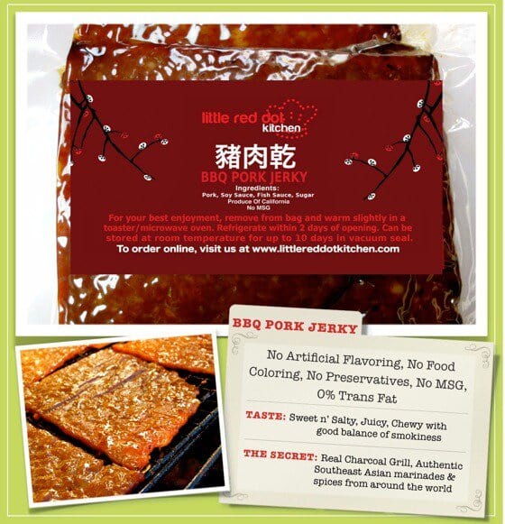Giveaway: Little Red Dot Chinese Pork Jerky