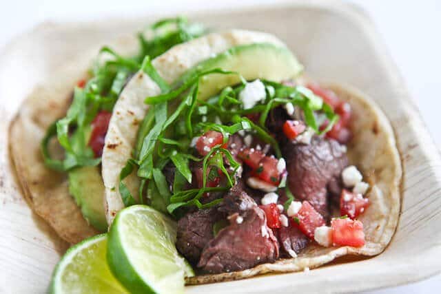 Meaty Skirt Steak Tacos Recipe