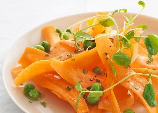 Carrot, Pea and Mint Salad Recipe
