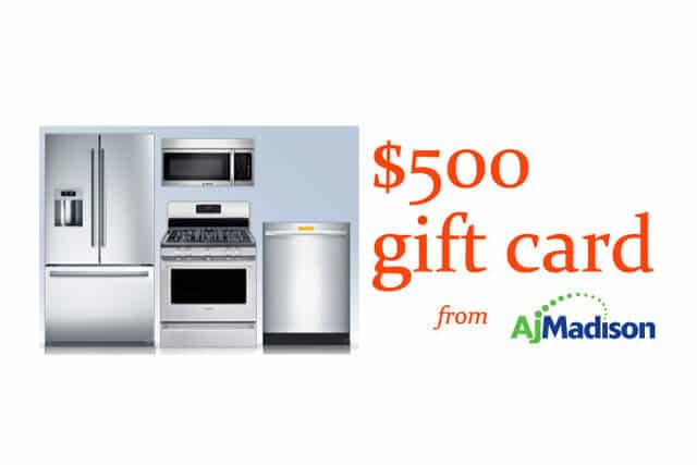 Giveaway: $500 Gift Card for AJ Madison