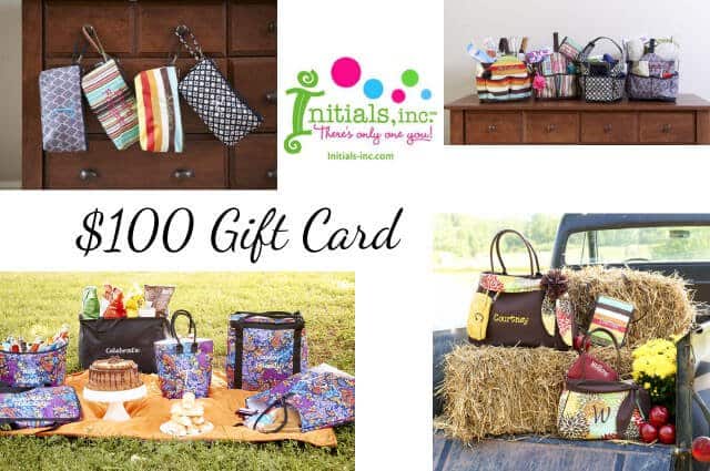Giveaway: $100 Initials Inc. Gift Card