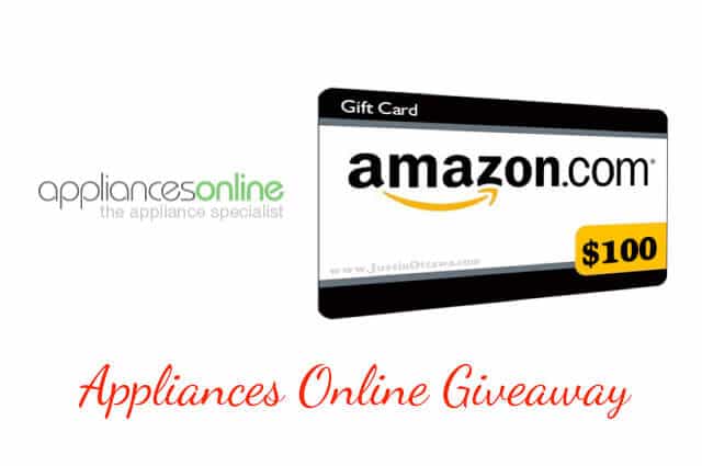 Giveaway: Appliances Online $100 Amazon Gift Card