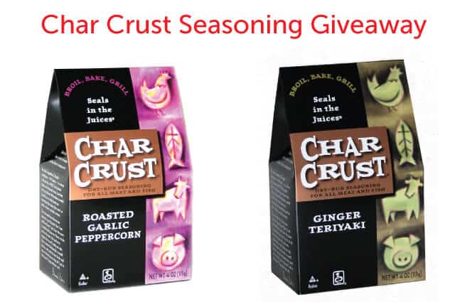 Giveaway: Char Crust Seasoning