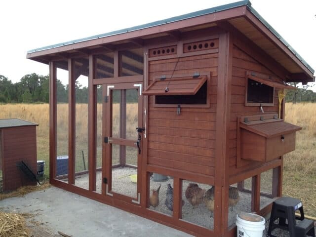 Building a chicken house free