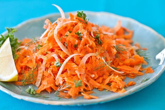 final dish French Carrot Fennel Salad Recipe