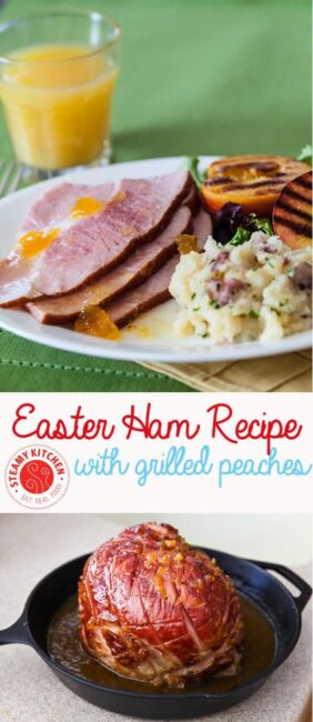Easter Ham Recipe With Grilled Peaches And Glaze
