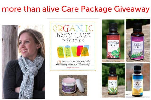 Giveaway: more than alive Care Package