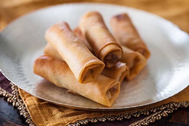 Chinese Chicken Spring Rolls Recipe