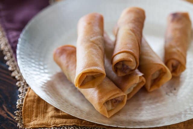 Chinese Spring Rolls with Chicken Recipe