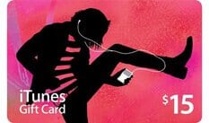 iTunes gift card image