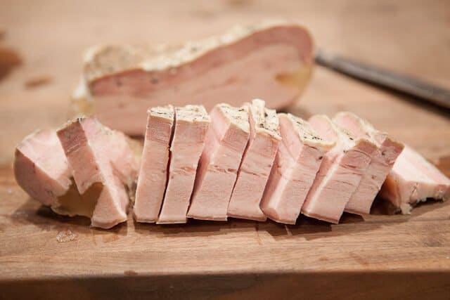 Pork Belly Buns Recipe pork belly fully sliced