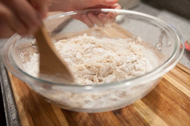 Pork Belly Buns Recipe dough coming together
