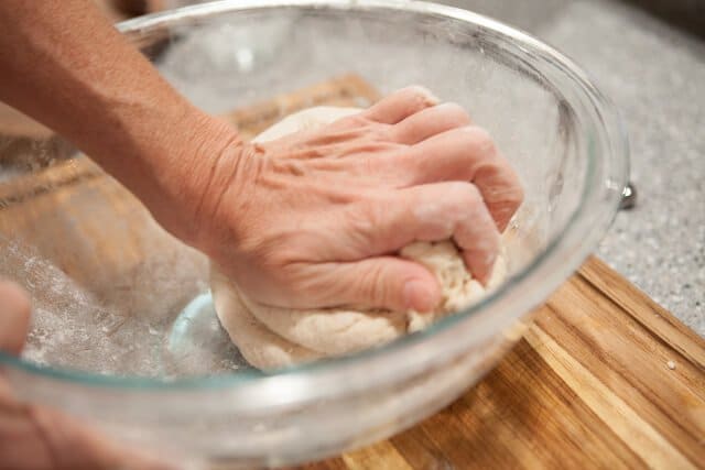 Pork Belly Buns Recipe knead dough