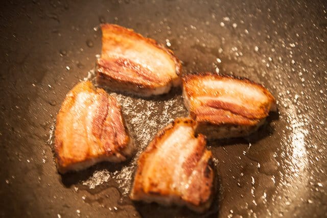 Pork Belly Buns Recipe pork belly browned