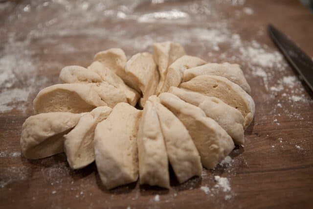 Pork Belly Buns Recipe dough in 16 pieces