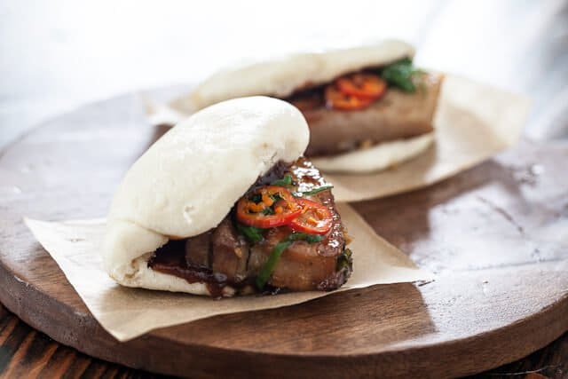 Pork Belly Buns Recipe chilies-and-onions