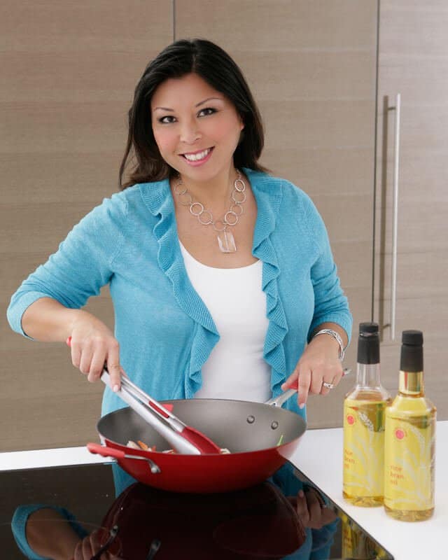 Steamy Kitchen Wok Rice Bran Oil Launch