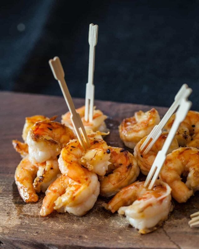 Miso butter shrimp