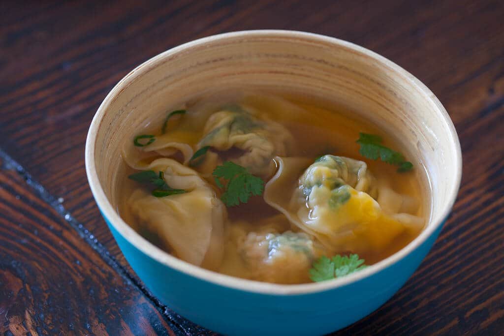 Pork and Spinach Wontons Recipe