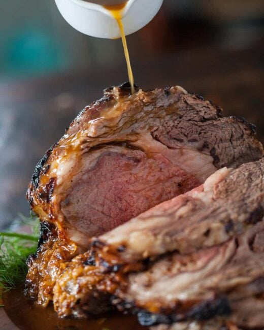 Prime Rib Roast with Miso Jus Recipe