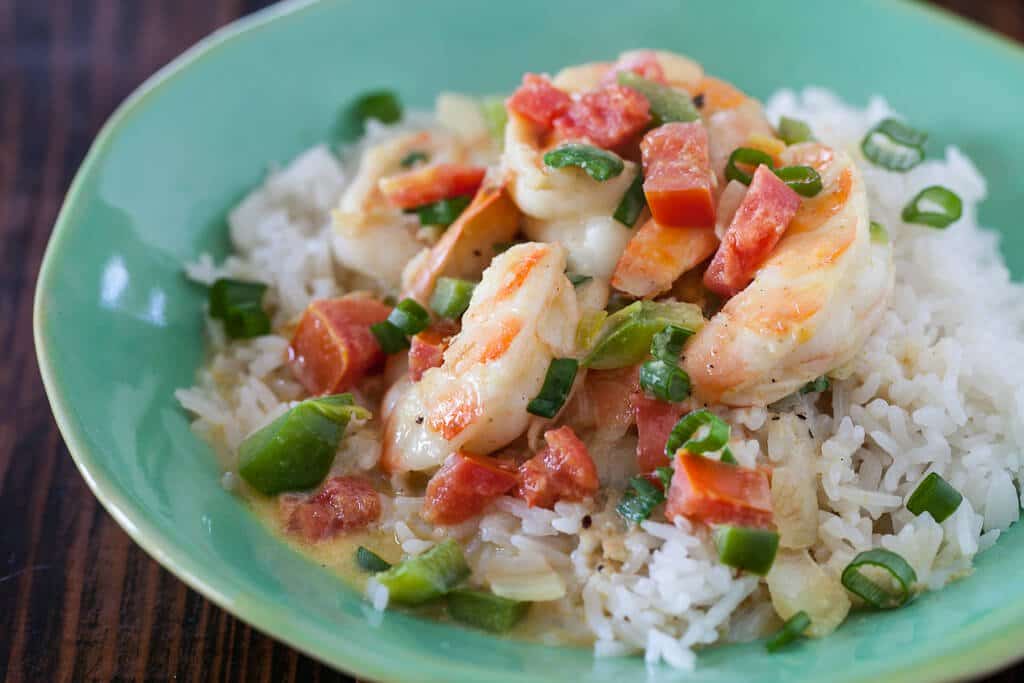 Coconut Curry Shrimp with Coconut Rice Recipe