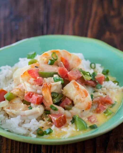Coconut Curry Shrimp with Coconut Rice Recipe