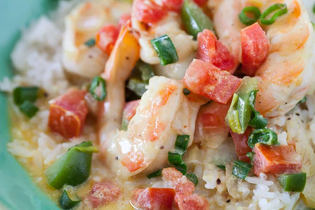 Coconut Curry Shrimp with Coconut Rice Recipe