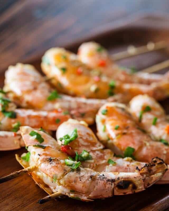 Grilled Shrimp Chinese Style Recipe