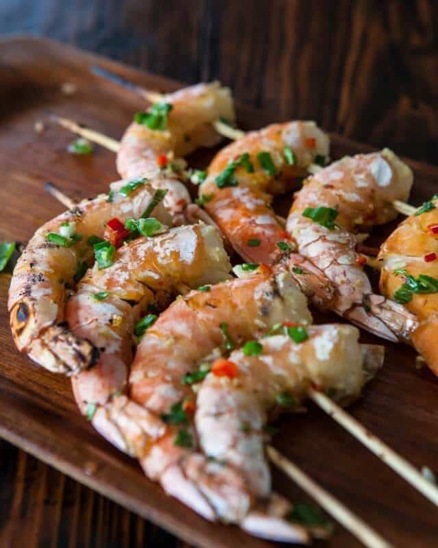 Grilled Shrimp Chinese Style Recipe