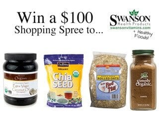 Giveaway: $100 Gift Certificate to Swanson Health Products